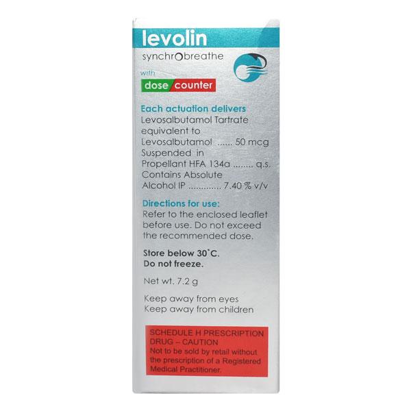 LEVOLIN SYNCHROBREATHE Inhaler 120md