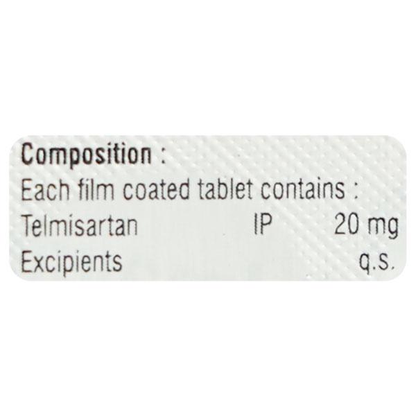 TELMAVAC 20 Tablet 10's