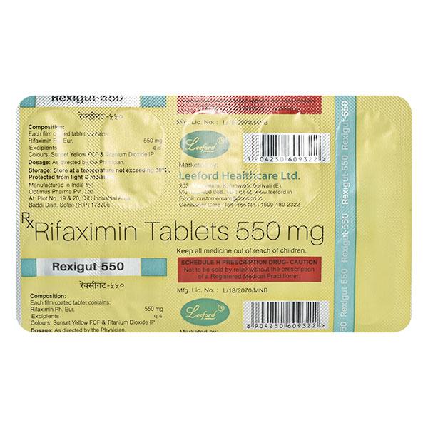 REXIGUT 550 Tablet 10's