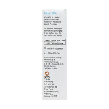 Toba DM Eye Drops 10ml