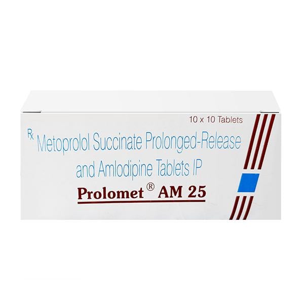 Prolomet AM 25mg Tablet 10'S