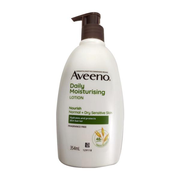 AVEENO DAILY MOISTURISING NOURISH NORMAL DRY SENSITIVE SKIN Lotion 354ml
