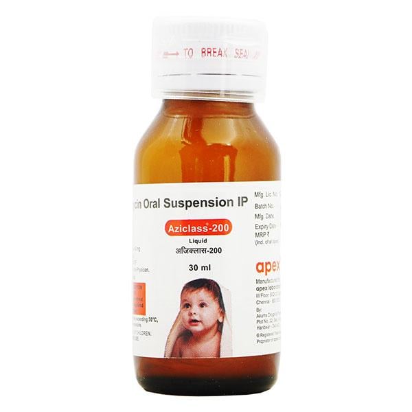 Aziclass 200mg Syrup 30ml