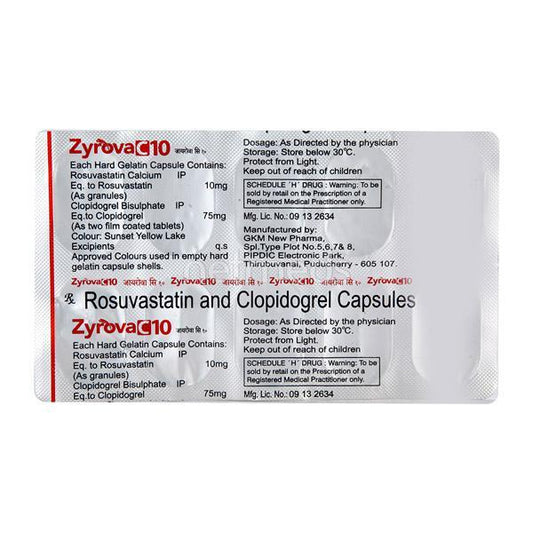 Zyrova C 10mg Capsule 10'S