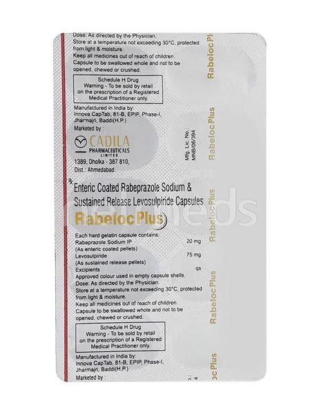 Rabeloc Plus Capsule 10'S