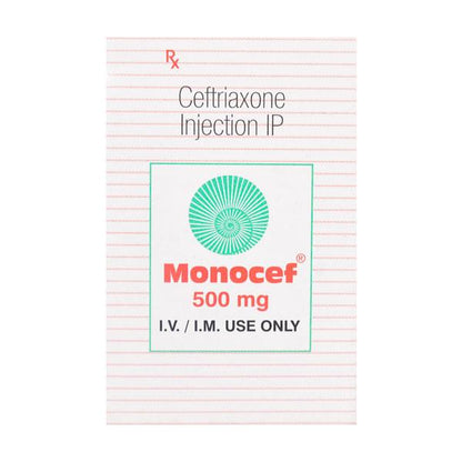 Monocef 500mg Injection 1's