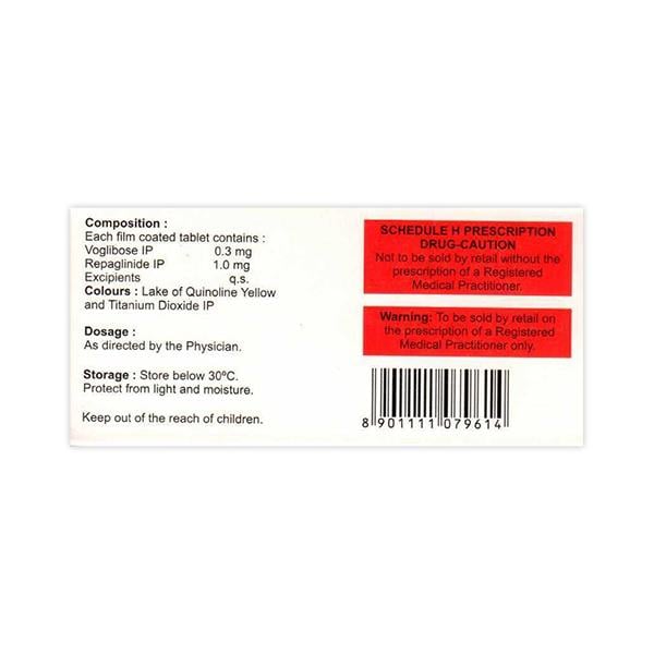 VOLGA R 0.3/1 Tablet 15's