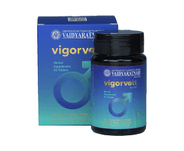 Vigorvolt Tablet 60 Nos - Vaidyaratnam Ayurveda