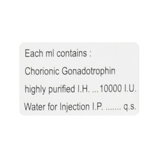 Hucog HP 10000IU Injection 1'S - Global Surgicals