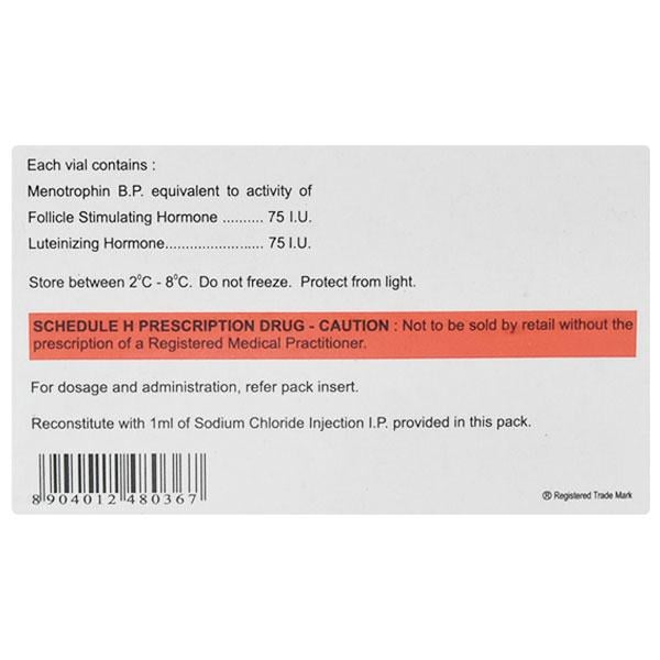 Humog 75Iu Injection 1's - Global Surgicals