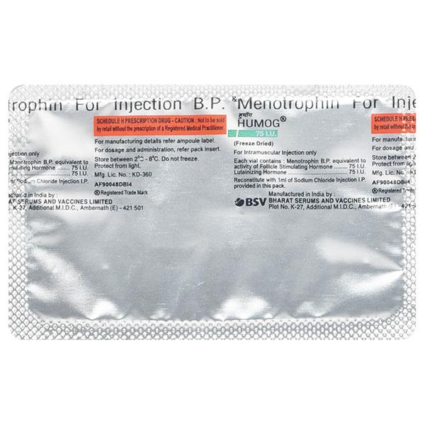 Humog 75Iu Injection 1's - Global Surgicals