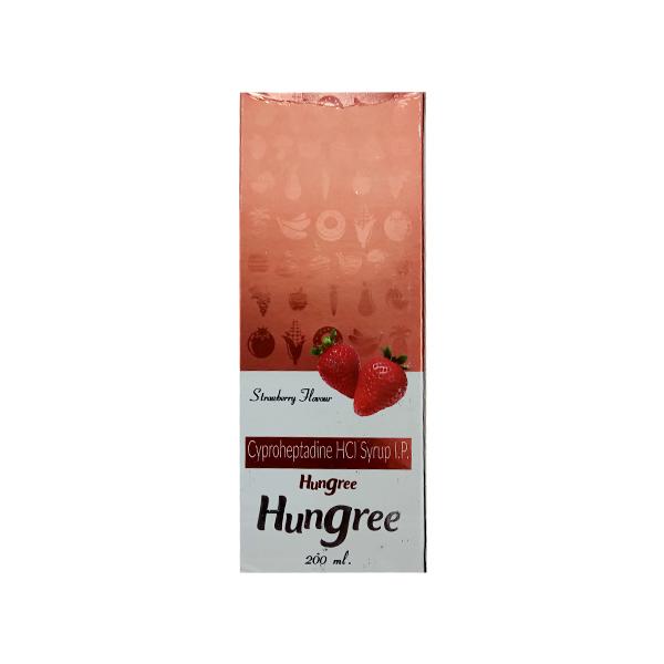 HUNGREE STRAWBERRY FLAVOUR Syrup 200ml - Global Surgicals