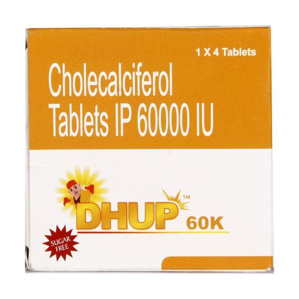 Dhup 60k Sugar Free Tablet 4 'S