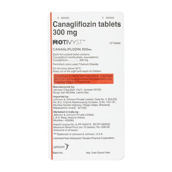 Motivyst 300mg Tablet 10'S