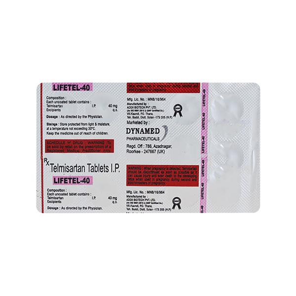 LIFETEL 40 Tablet 15's