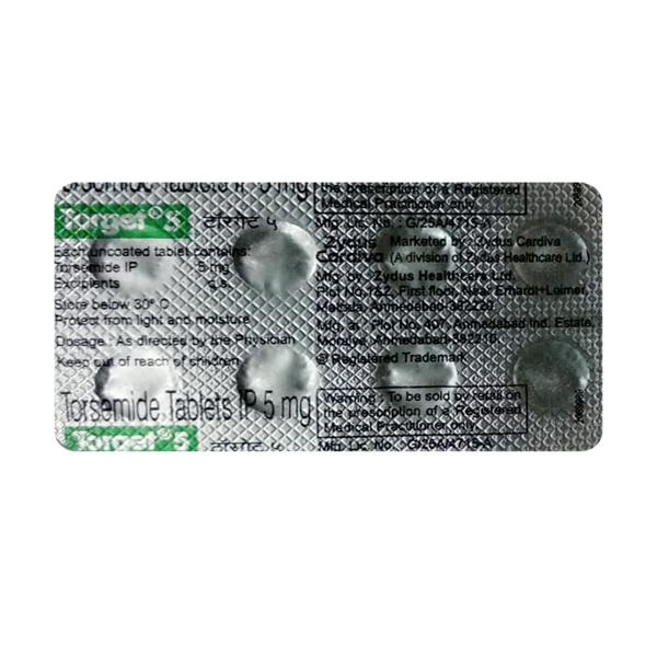 Torget 5mg Tablet 10'S