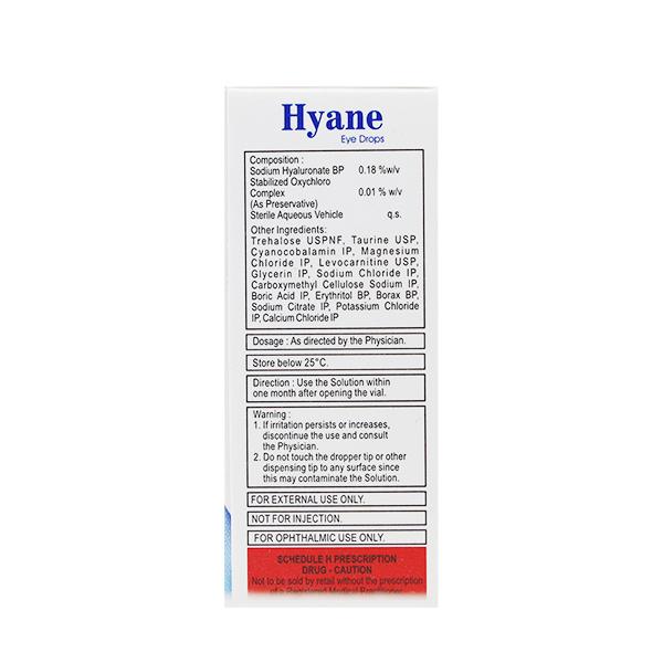 HYANE Eye Drops 5ml - Global Surgicals