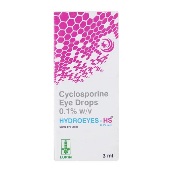 Hydroeyes HS 0.1% Eye Drop 3ml - Global Surgicals