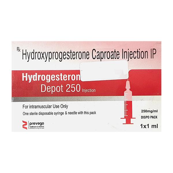 HYDROGESTERON DEPOT 250 Injection 1ml - Global Surgicals