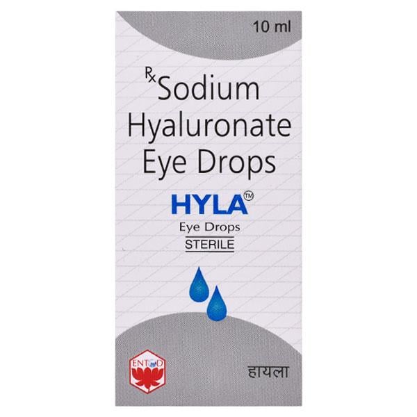 Hyla 0.10% Eye Drops 10ml - Global Surgicals