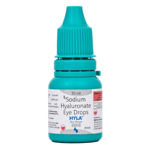 Hyla 0.10% Eye Drops 10ml - Global Surgicals