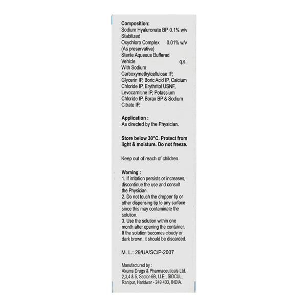 HYLUMIST Eye Drops 10ml - Global Surgicals