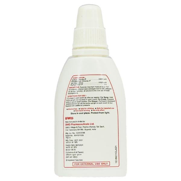 Hynasal Nasal Drops 15ml - Global Surgicals