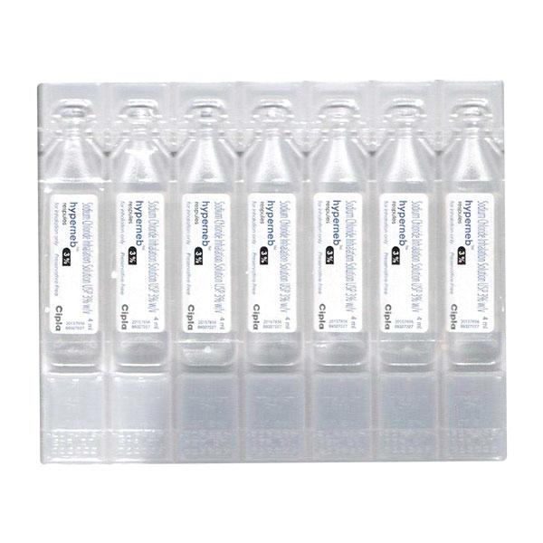 HYPERNEB 3% Respules 7X4ml - Global Surgicals
