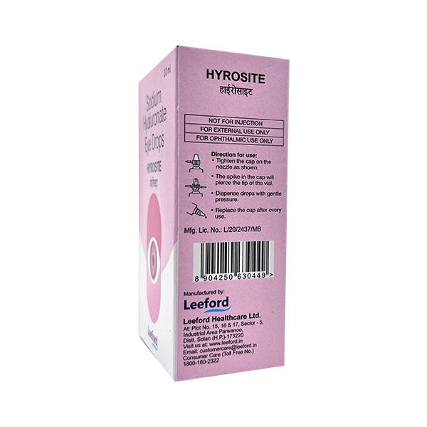 HYROSITE Eye Drops 10ml - Global Surgicals