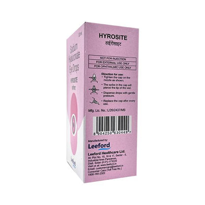 HYROSITE Eye Drops 10ml - Global Surgicals