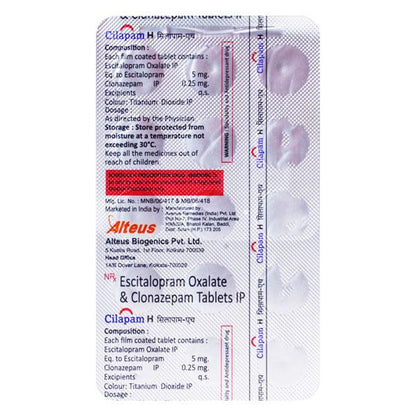 CILAPAM H Tablet 15's