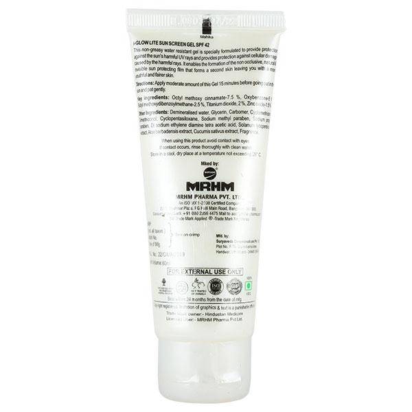 I GLOW LITE SPF 42 Sunscreen Gel 60ml - Global Surgicals