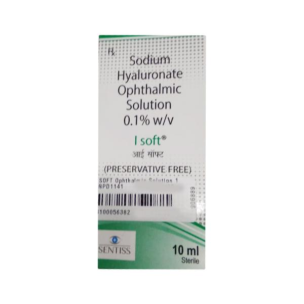 I SOFT Ophthalmic Solution 10ml - Global Surgicals
