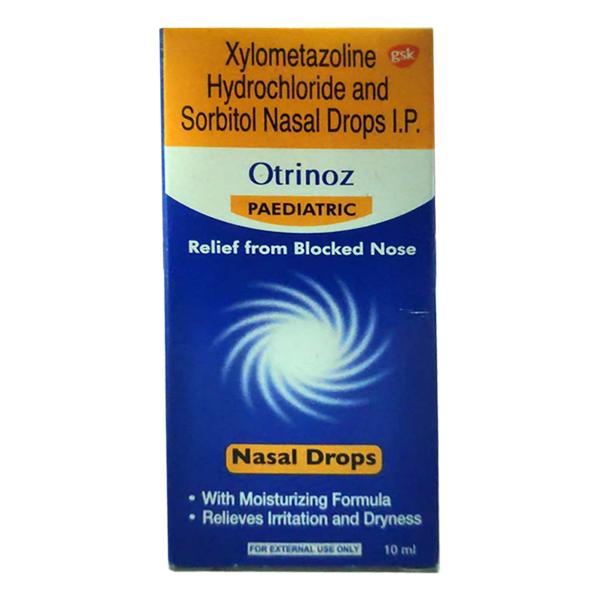 Otrinoz 0.05% Paediatric Nasal Drops 10ml