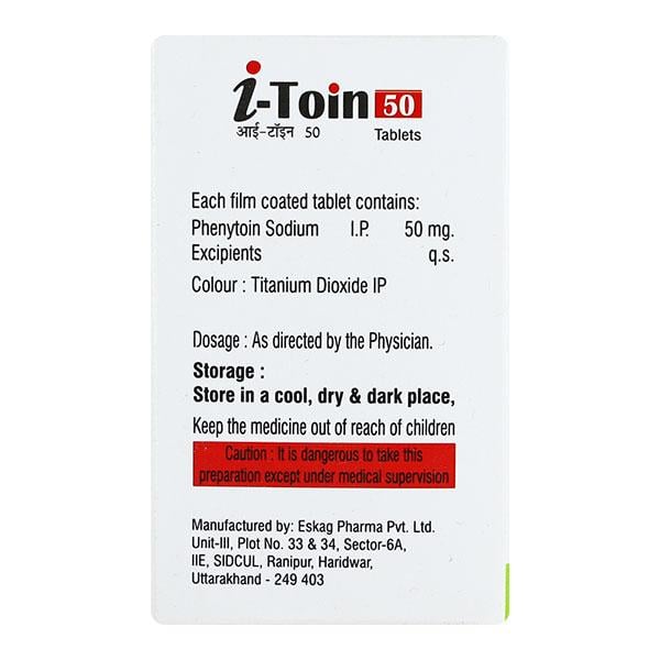 I TOIN 50 Tablet 100's - Global Surgicals