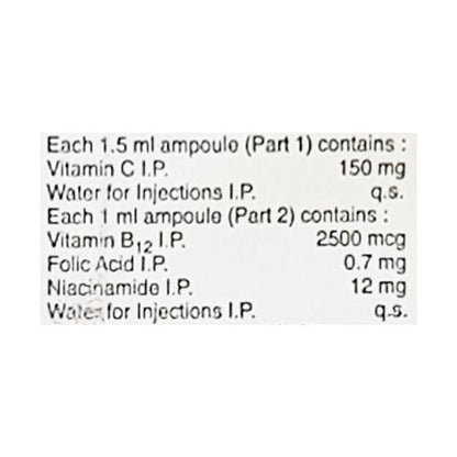 I Vit 12 Injection 1'S - Global Surgicals