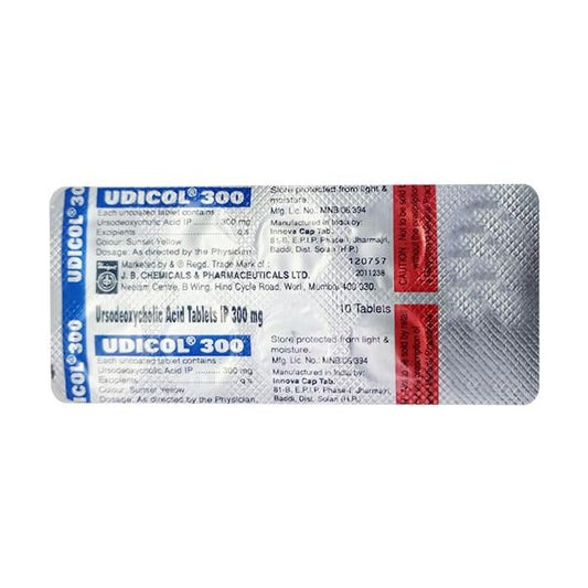 Udicol 300mg Tablet 10'S