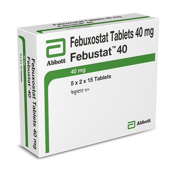 Febustat 40mg Tablet 15'S
