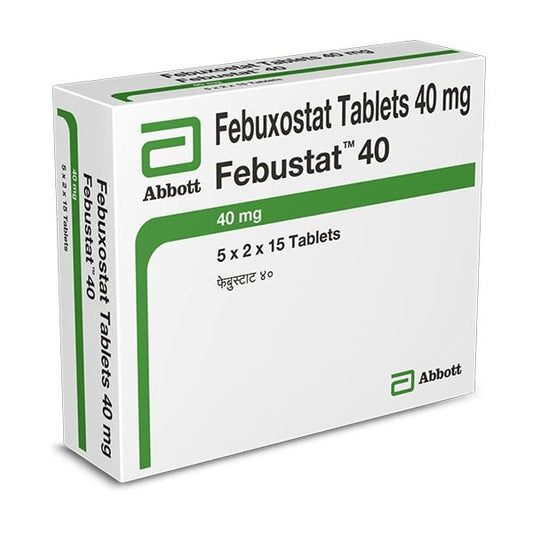 Febustat 40mg Tablet 15'S