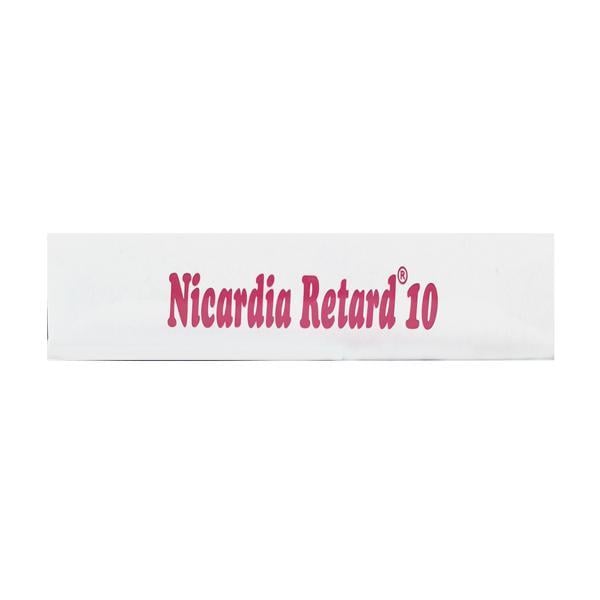 Nicardia Retard 10mg Tablet 15'S