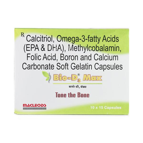 BIO D3 MAX Capsule 15's