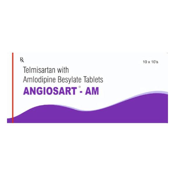 ANGIOSART AM 40mg Tablet 10's