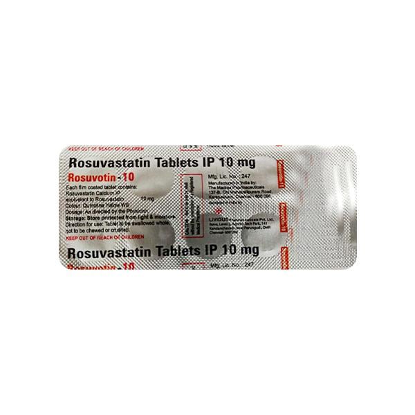 ROSUVOTIN 10 Tablet 10's
