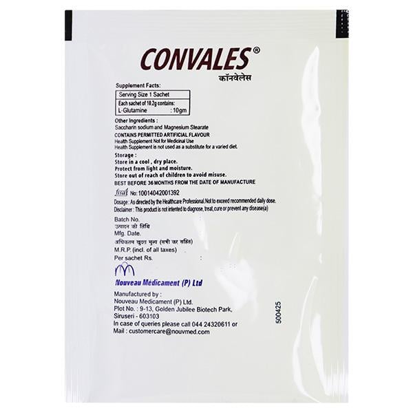 Convales Sachet 10.2Gm