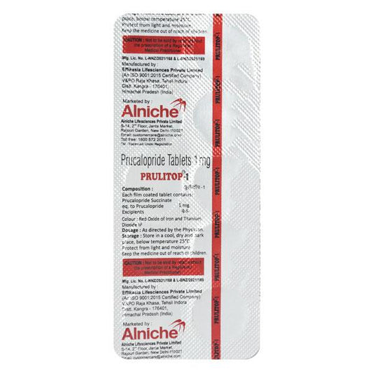 PRULITOP 1mg Tablet 10's