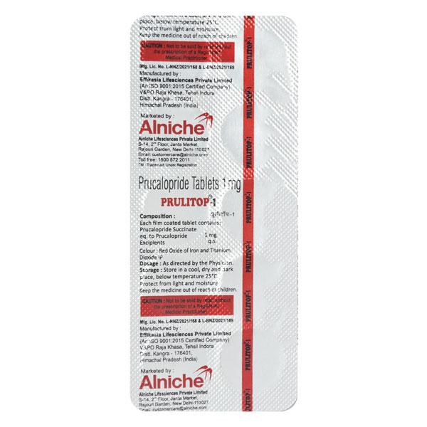 PRULITOP 1mg Tablet 10's