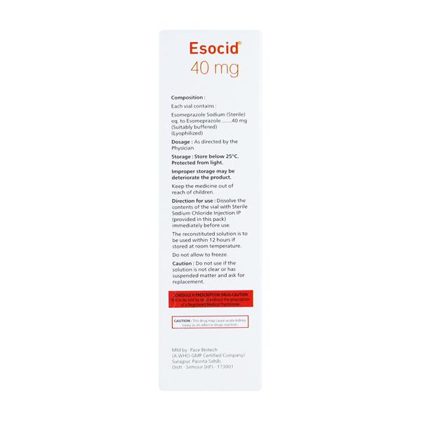 ESOCID 40mg Tablet 10's