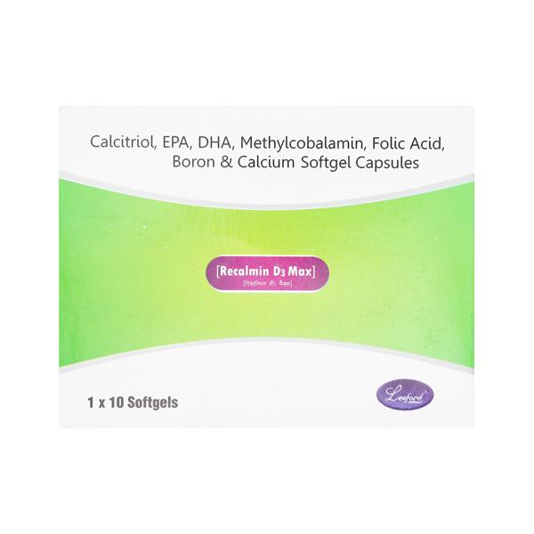 Recalmin D3 Max Capsule 10'S