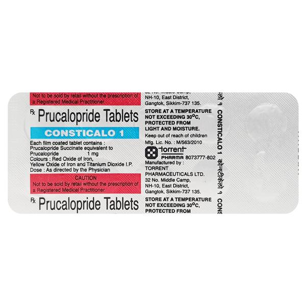 Consticalo 1mg Tablet 10'S