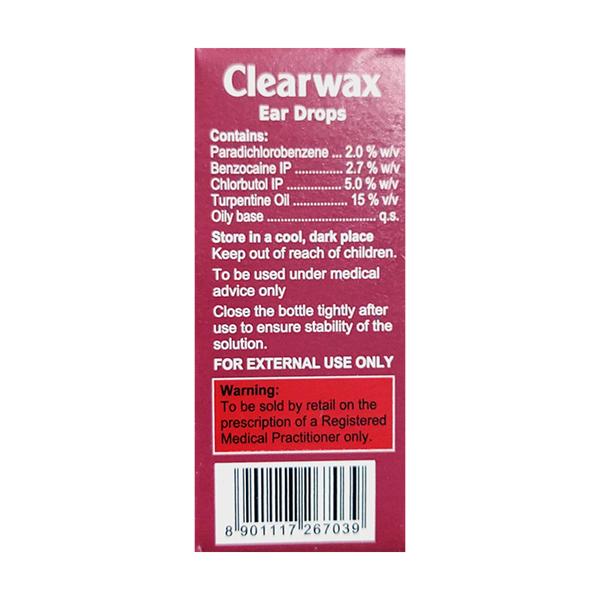 Clearwax Ear Drops 10ml